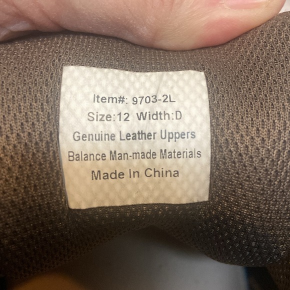 MT EMEY 9703 Size 12 Width D Mens Outdoor Walking High Top Boot - Picture 6 of 10